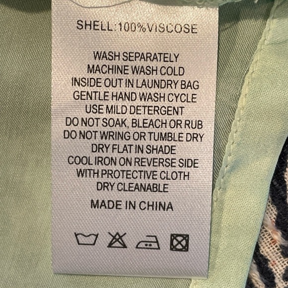 Pippa Kimono Women's Large Neon Orange‎ Lime Ombre - Picture 14 of 16